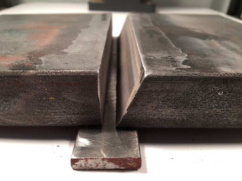 1 in. Plate Welder Performance Qualification Coupon (Single Bevel)